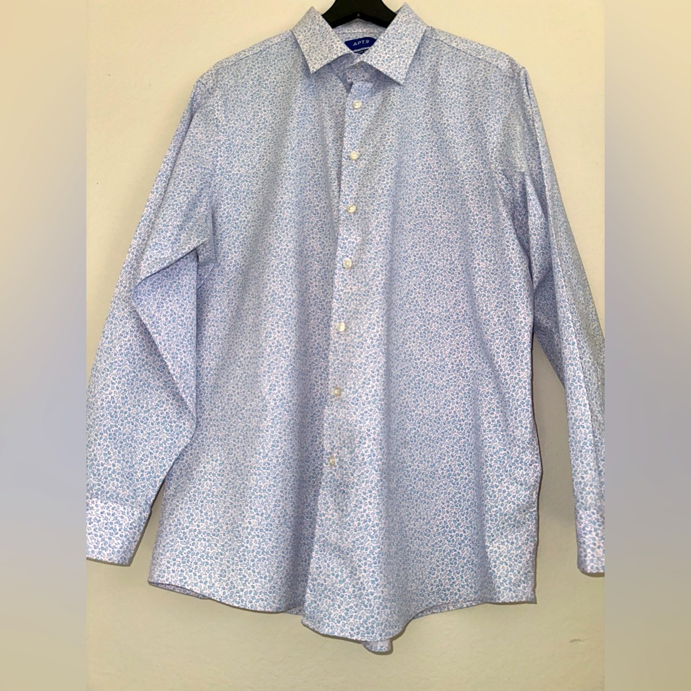 Light Pink & Blue Floral